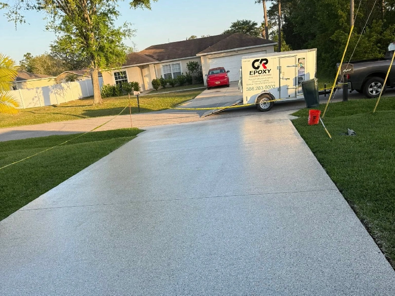 CR Epoxy Concrete Coating Work
